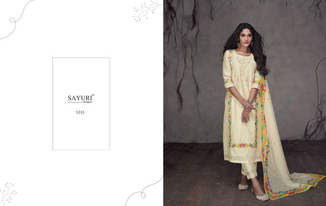 Rubaab By Sayuri Printed Readymade Suits Catalog